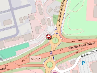 Carte de Chronodrive à Marcq-en-barœul