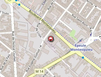 Carte de Sv Coiffure à Croix