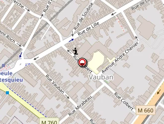 Carte de B2m Achats++ à Roubaix