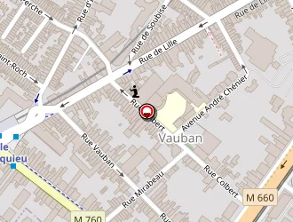 Carte de Tirsel Yves à Roubaix