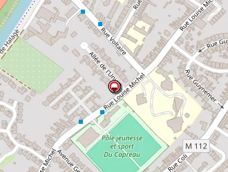 Carte de Stade Léo Lagrange à Wasquehal