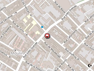 Carte de Danielle Lefebvre à Roubaix