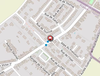 Carte de Régis Danels à Leers