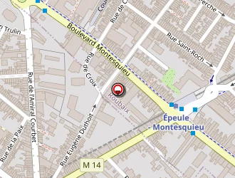 Carte de Le Cambrai à Roubaix