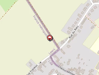 Carte de 1000 éclats à Leers