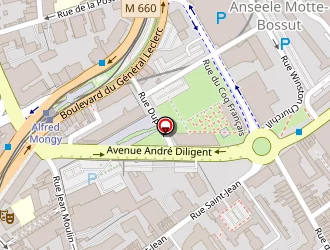 Carte de Fc 59 à Roubaix