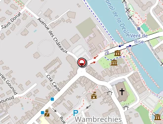 Carte de Le Barza à Wambrechies