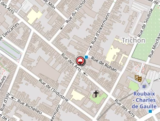 Carte de Richard Philippe à Roubaix