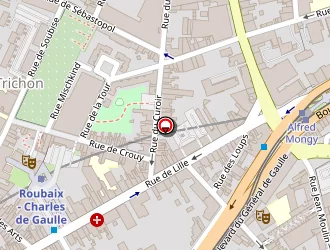 Carte de Mini Market 59 à Roubaix