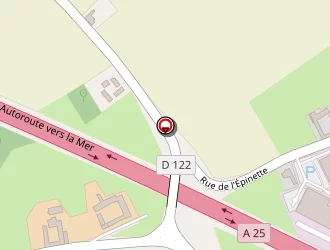 Carte de Aesseal à Nieppe