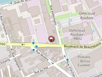 Carte de Boutaleb Autos à Roubaix