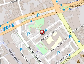 Carte de Acf Centrale à Roubaix