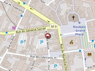 Carte de Acttif à Roubaix