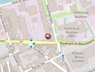 Carte de Maison Atlas à Roubaix