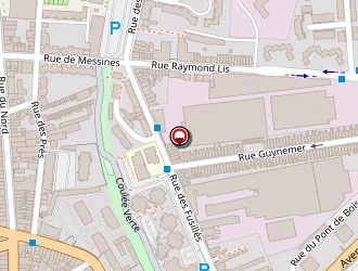 Carte de Vony à Armentières