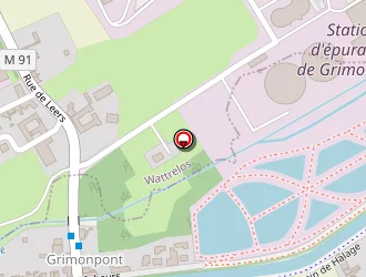 Carte de La Guinguette à Leers