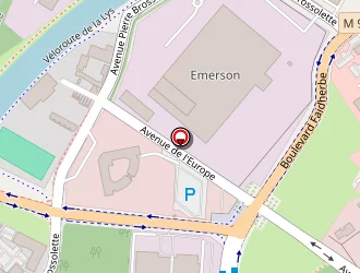 Carte de Mema Technologies à Armentières