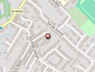 Carte de Complexe Sportif Debarge à Houplines