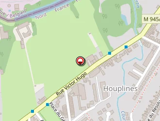 Carte de Reflex Fermeture à Houplines