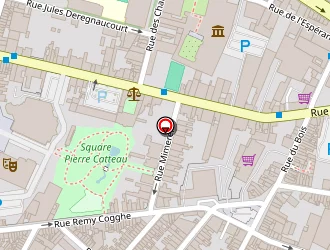 Carte de Garage Alma à Roubaix