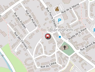 Carte de Julien Gazulla à Blaringhem