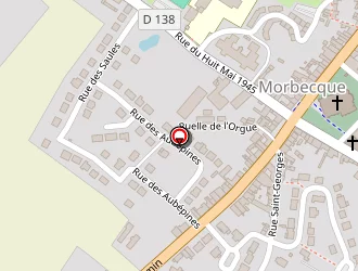 Carte de Les Clotures De La Lys à Morbecque