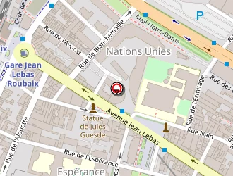 Carte de Wack Laurence à Roubaix