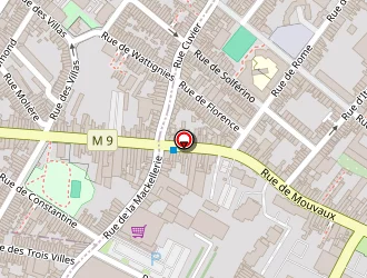 Carte de Lecoustre Sébastien à Roubaix