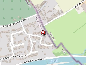 Carte de Renault Garage Frion à Houplines