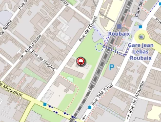 Carte de Colisée Couture à Roubaix