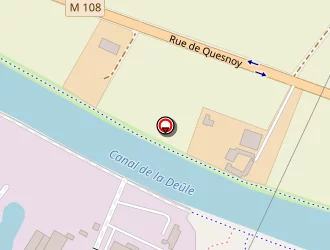 Carte de Converteam à Lille