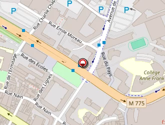 Carte de Lamour Gérard à Roubaix