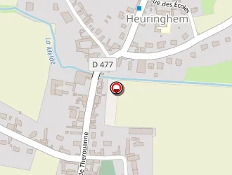 Carte de Floure Alain à Heuringhem