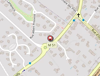 Carte de Mouterde Vincent à Marcq-en-barœul