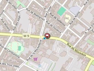 Carte de Frbc Bâtiment à Roubaix