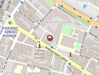 Carte de Easyscom à Roubaix