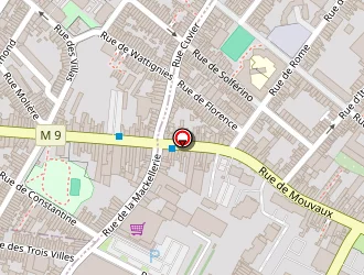 Carte de Café Interville à Roubaix