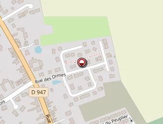 Carte de Grain De Beauté à Merville