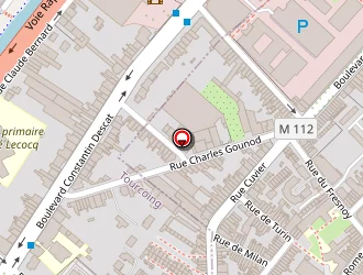 Carte de Ecole Elementair Littré à Roubaix