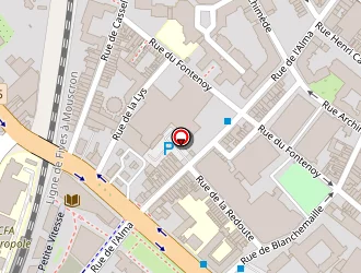 Carte de Au Comptoir De Kenza à Roubaix