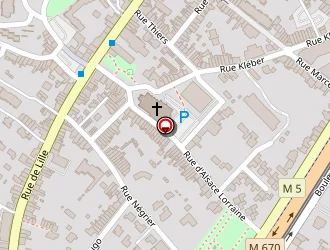 Carte de Blond Catherine à Mouvaux