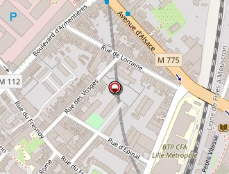 Carte de Flt Electricité à Roubaix