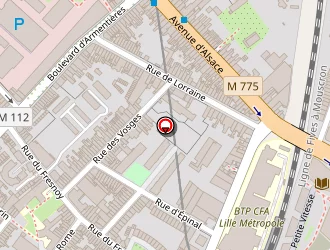 Carte de Rm Nor à Roubaix