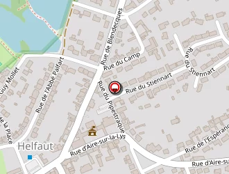 Carte de Renault Garage Roziau Et Rommel à Helfaut