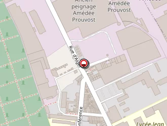 Carte de Collège Albert Samain à Roubaix