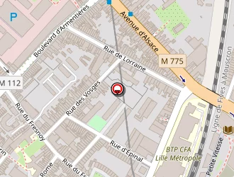 Carte de Aissa Ahmed à Roubaix