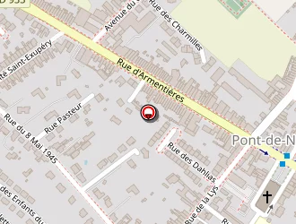 Carte de Delescluse Sabine à Nieppe