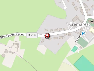 Carte de Arbat à Crémarest