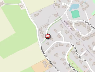 Carte de Godefroy Yves Yves à Marcq-en-barœul