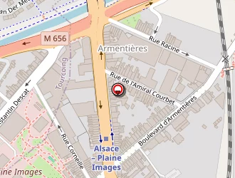 Carte de Verdonck Chantal à Roubaix